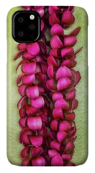 Pink Plumeria Lei - Phone Case