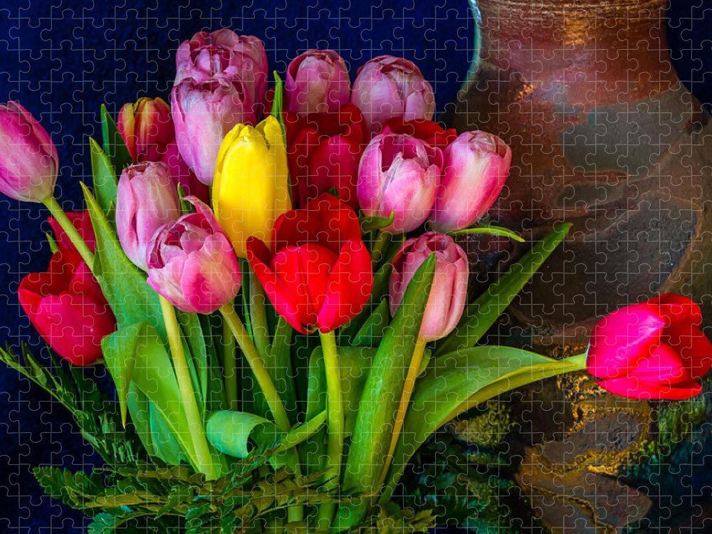 Still Life Tulips - Puzzle
